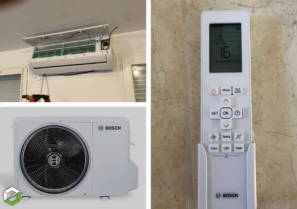 Installation de Climatisation Bosch