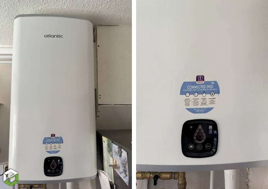 faire installer un chauffe-eau atlantic connecté
