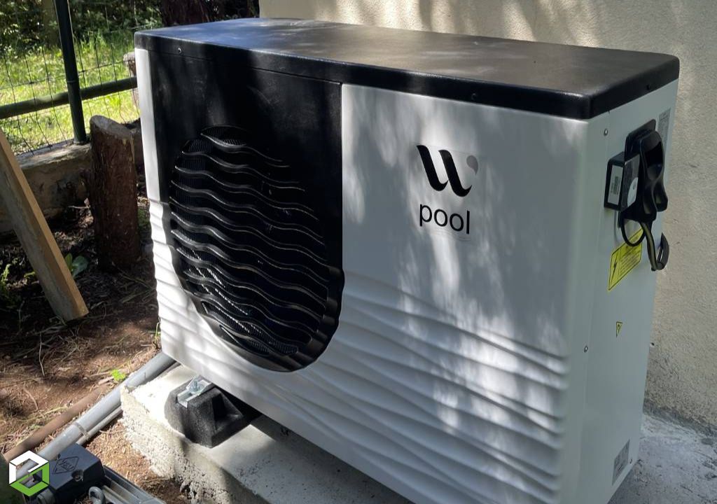 Consultez la chantier : installation d’une pompe à chaleur pour piscine warm pool