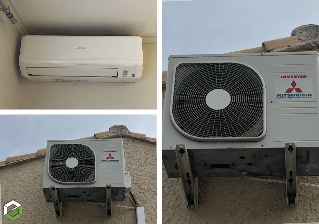 Remplacement climatisation Mitsubishi Heavy par SBG - Professionnels qualifiés