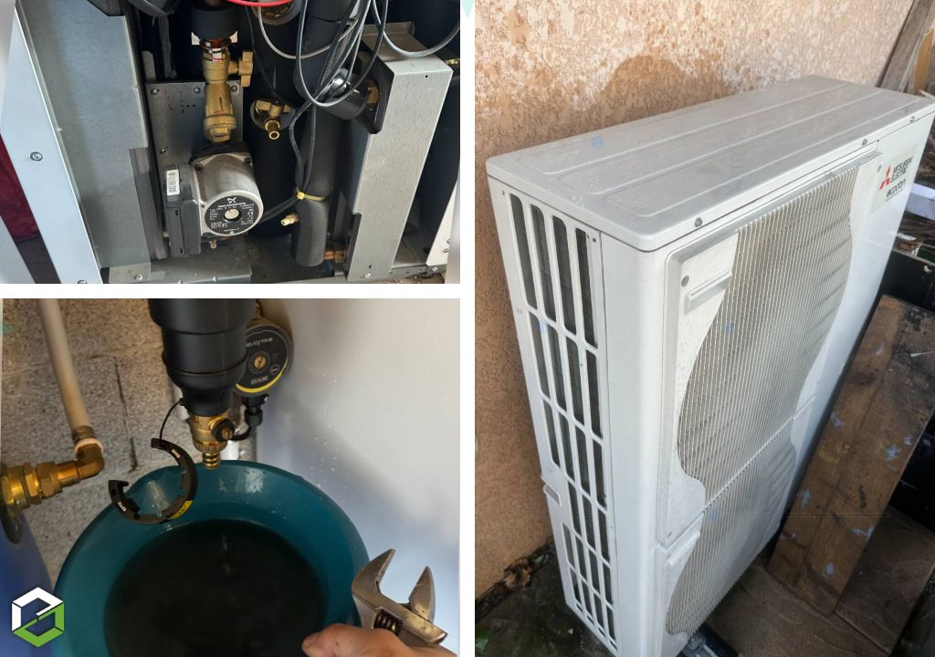 entretien préventif d'une pompe à chaleur mitsubishi electric