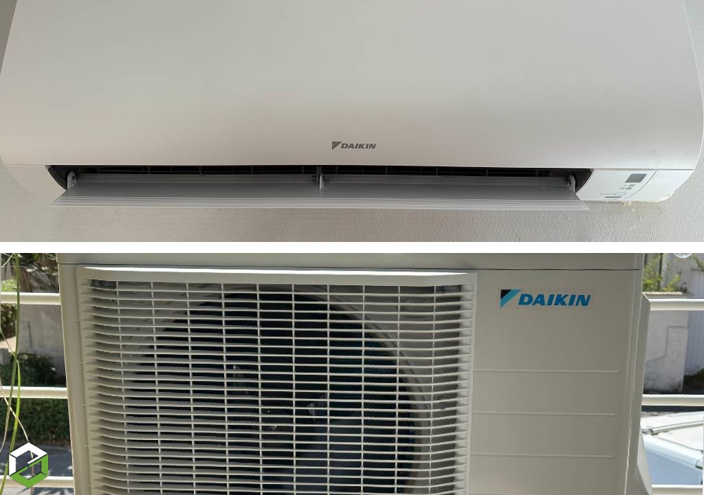 Installation d’un climatiseur Daikin Monosplit Comfora