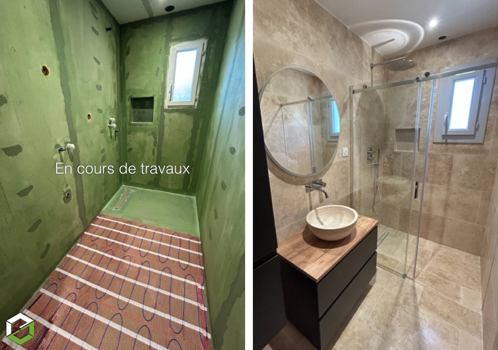 Rénovation d’une salle de bain