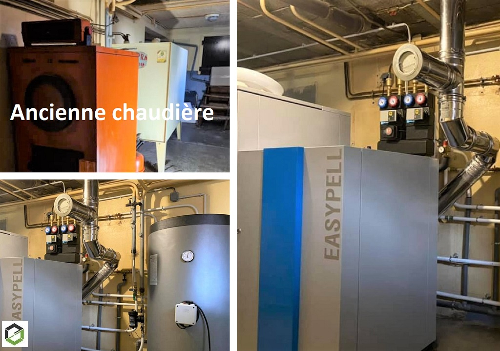 Chaudière granulés de marque easypell