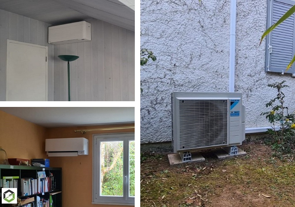 Travaux de chauffage climatisation Daikin