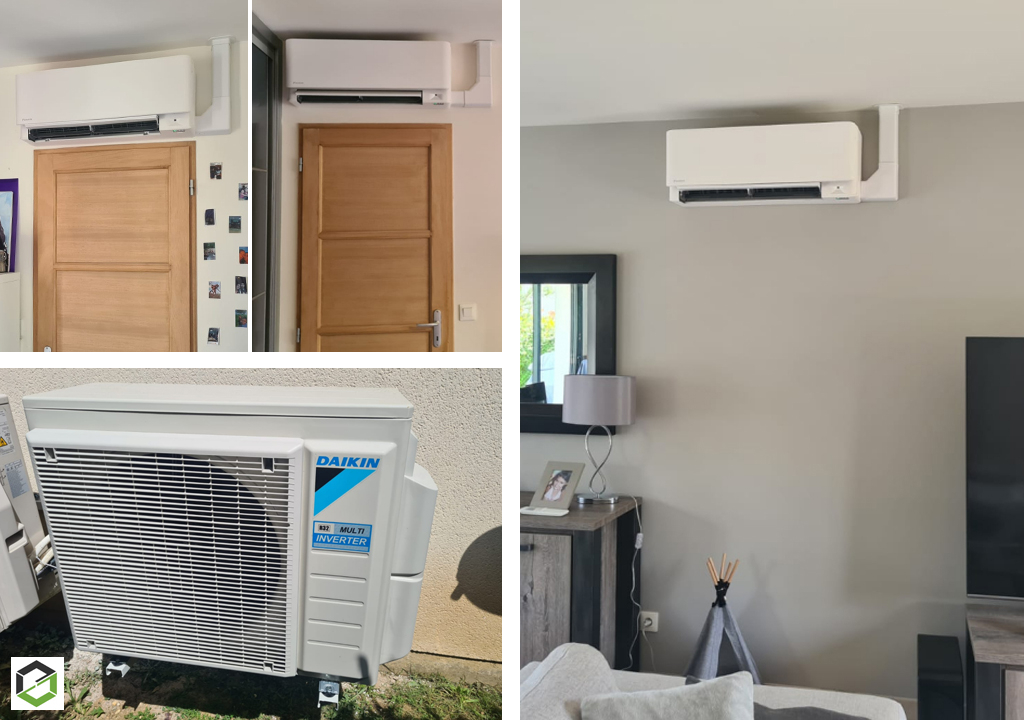 Installation climatisation Daikin