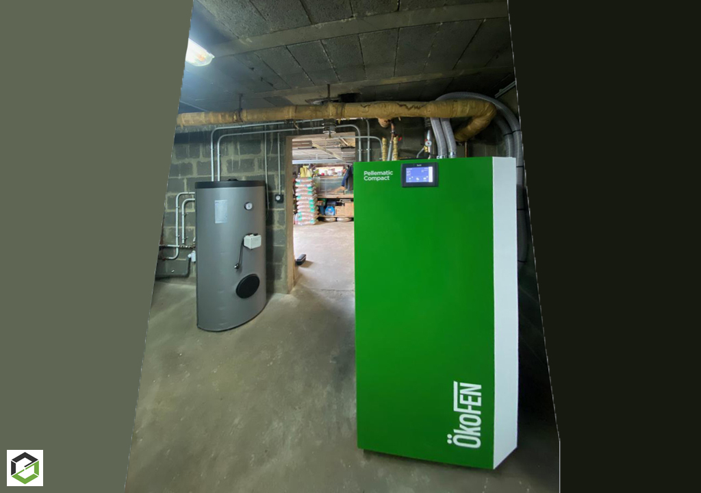 fourniture d'une chaudière automatique à granulés de marque Ökofen type pellematic compact - 16 kw