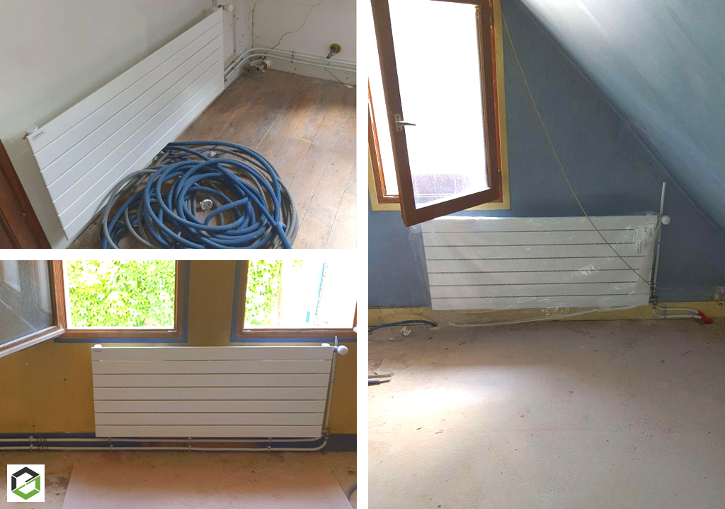 Travaux de chauffage plancher chauffant