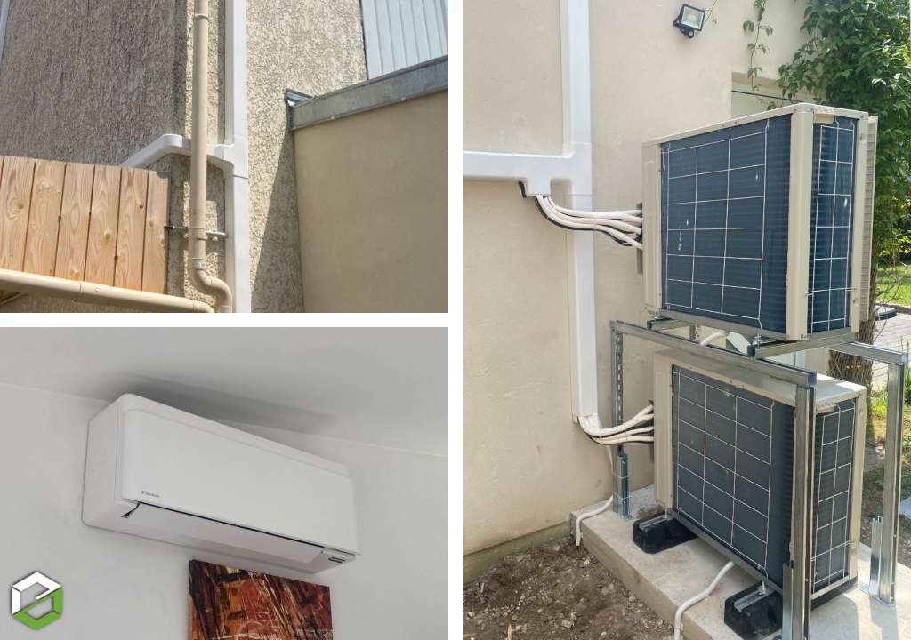 Consultez la chantier : installation climatisation daikin