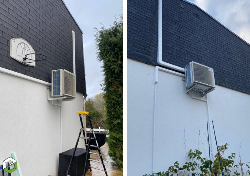 Consultez la chantier : installation climatisation daikin entreprise rge qualipac