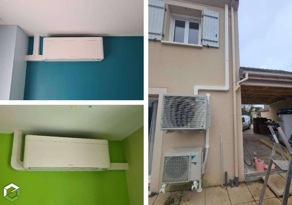 Travaux de chauffage climatisation Daikin entreprise RGE