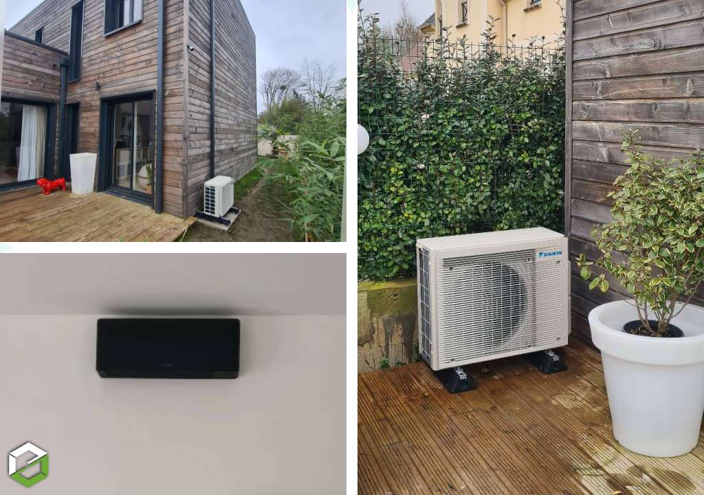 Installation d'une climatisation Daikin
