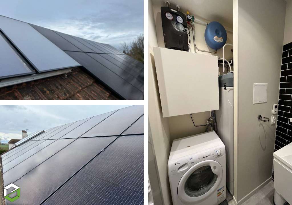 Chauffe eau solaire individuel heliofrance travaux photovoltaique 6 kwc recom