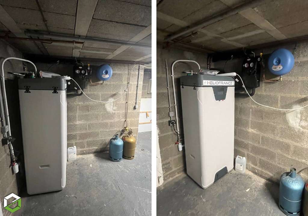 Consultez la chantier : chauffe-eau solaire individuel heliofrance - bar th 101 - cesi - entreprise rge