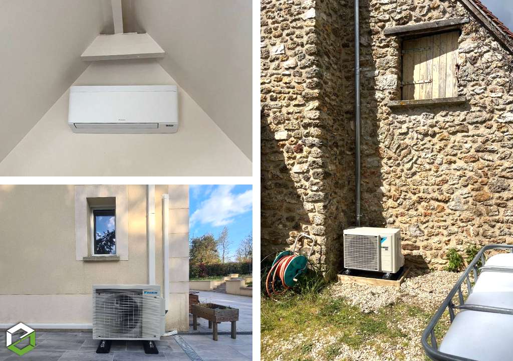 travaux de chauffage - climatisation daikin - entreprise rge qualipac