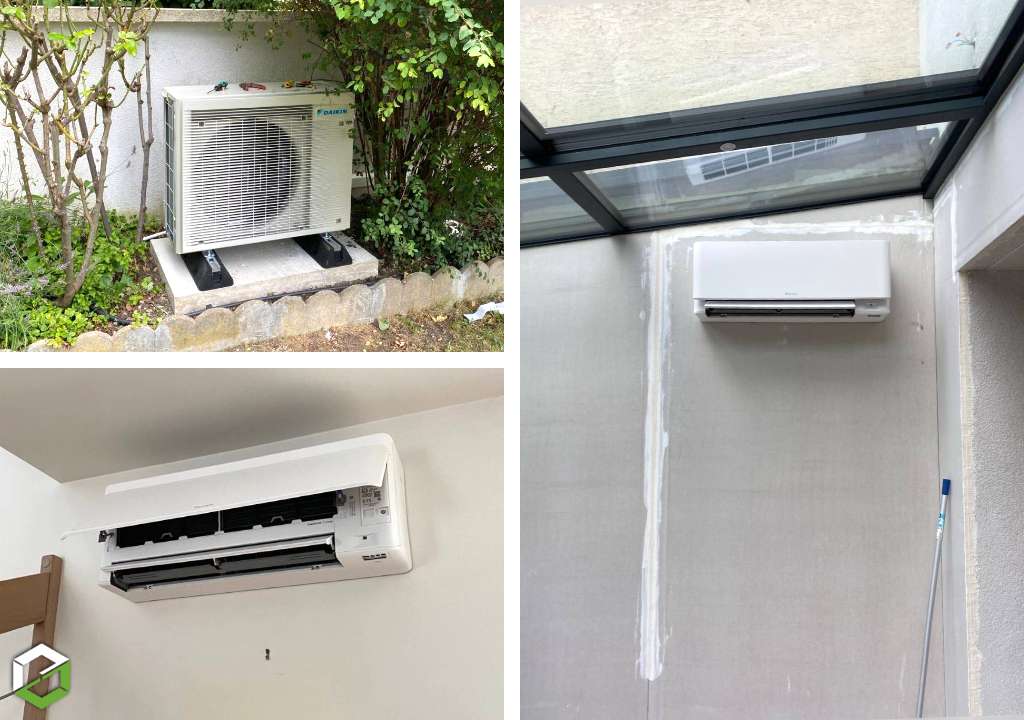 travaux de chauffage - climatisation de marque daikin - entreprise rge qualipac