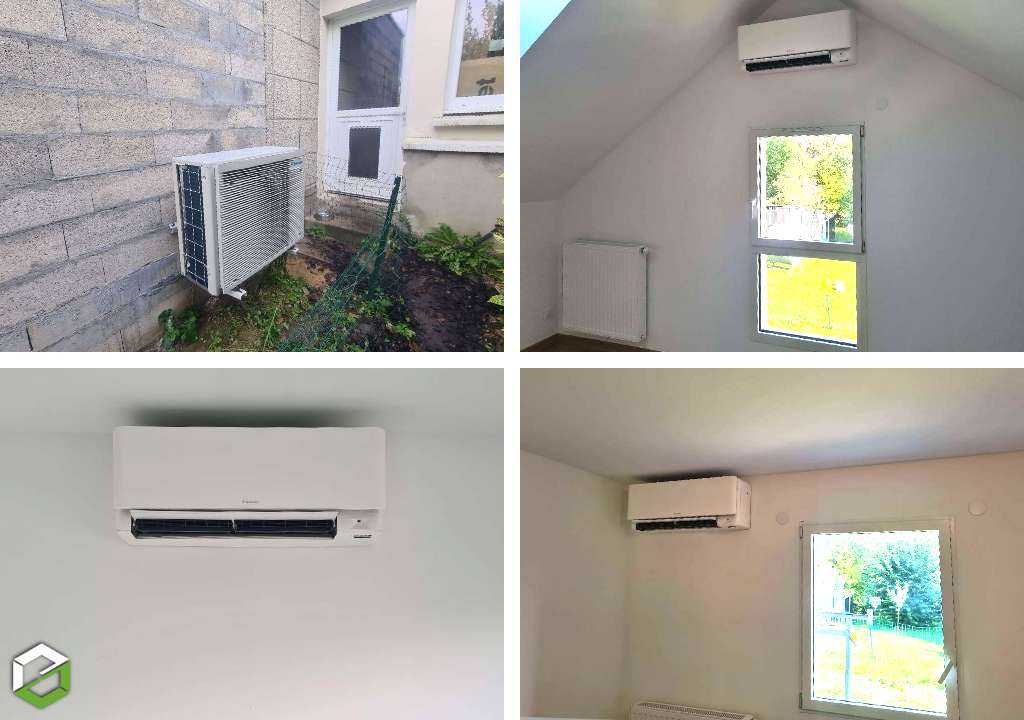 pompe à chaleur (pac) air/air daikin par entreprise rge qualipac