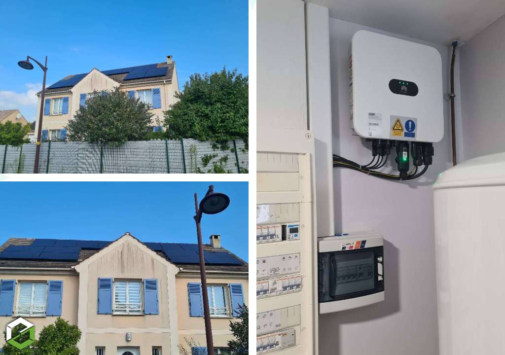 TRAVAUX PHOTOVOLTAÏQUES HUAWEI 6KWC / panneau 425 kW AEG 