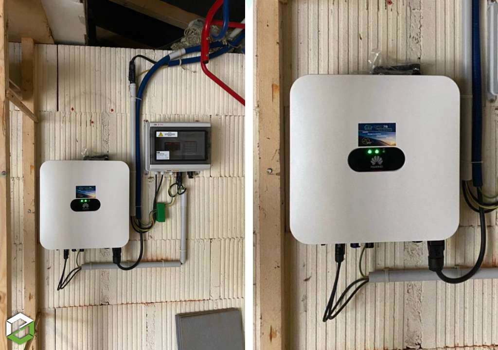 Consultez la chantier : changement d'un onduleur mono huawei 3 kwc 220v