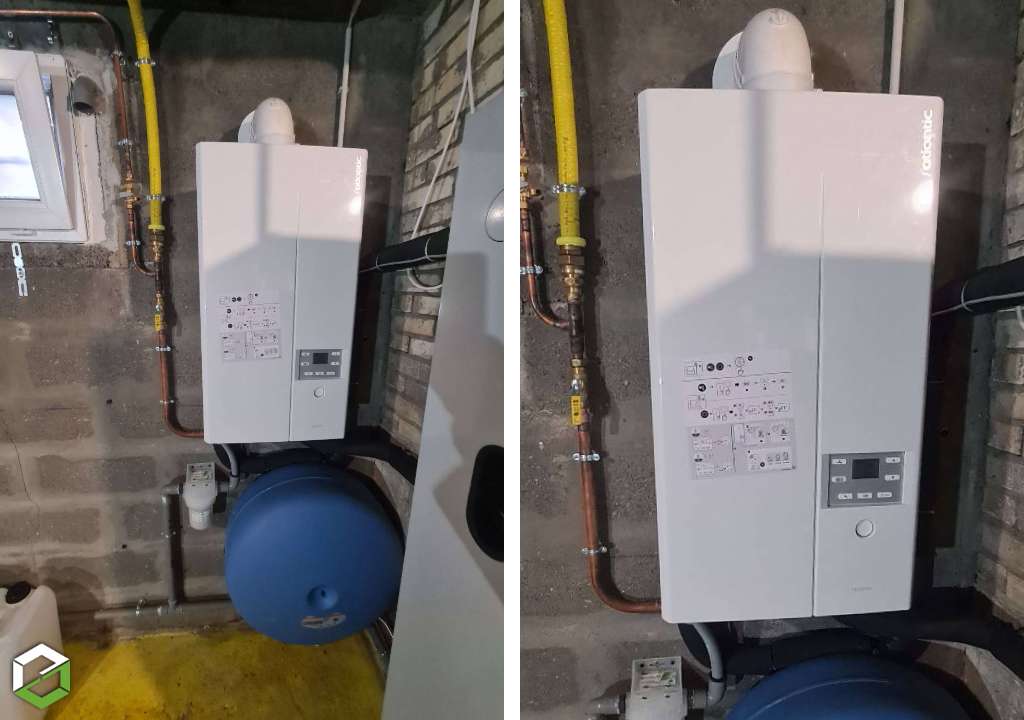 Consultez la chantier : fourniture d’une chaudière gaz condensation atlantic type naia