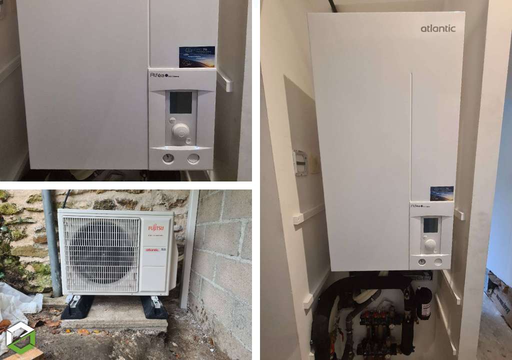 travaux de chauffage - pac atlantic alféa extansa 5kw chauffage seul