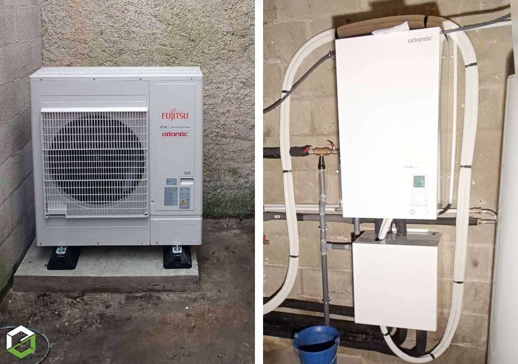 travaux de chauffage - pac atlantic alféa extansa 10kw chauffage seul