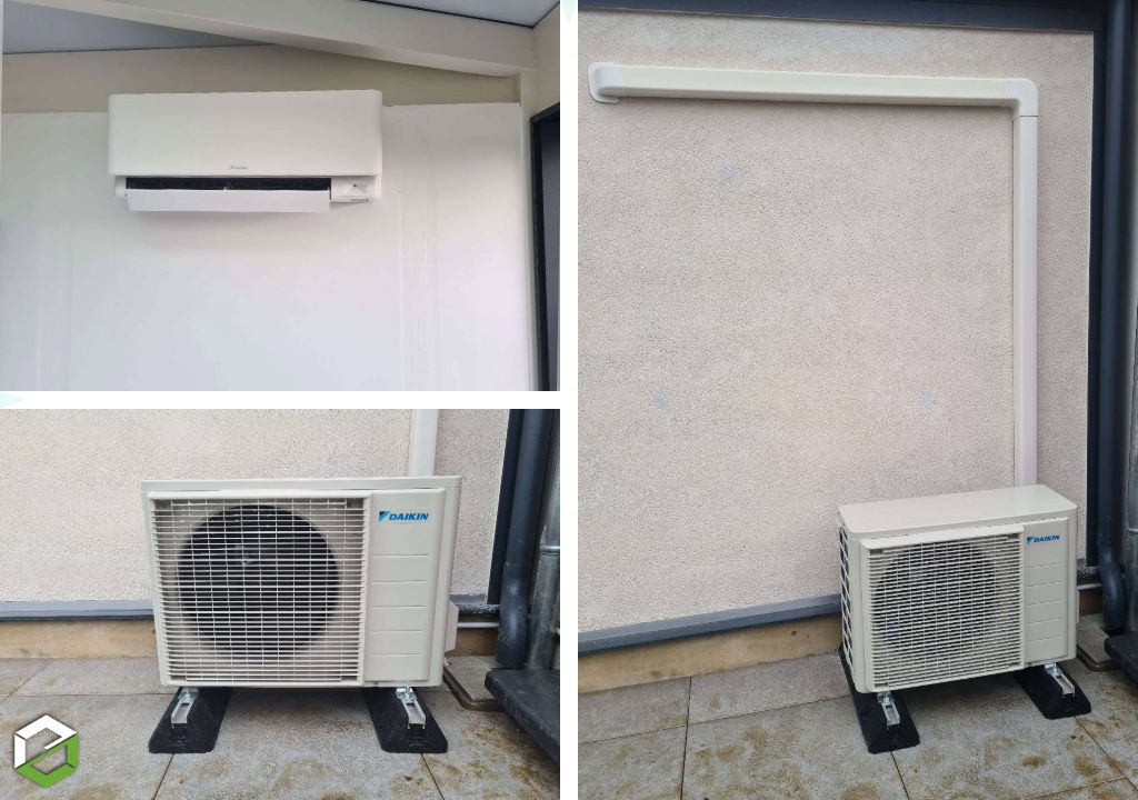  Installation d’un système de climatisation réversible DAIKIN STYLISH – 2 kW 