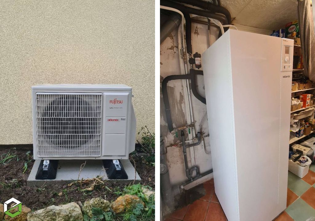  Installation d’une pompe à chaleur Air/Eau ATLANTIC ALFEA EXTENSA DUO AI5 – R32