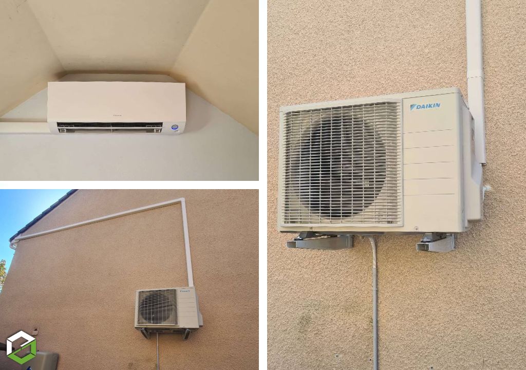 Installation d'une climatisation monosplit DAIKIN – Confort et performance au rendez-vous ! 