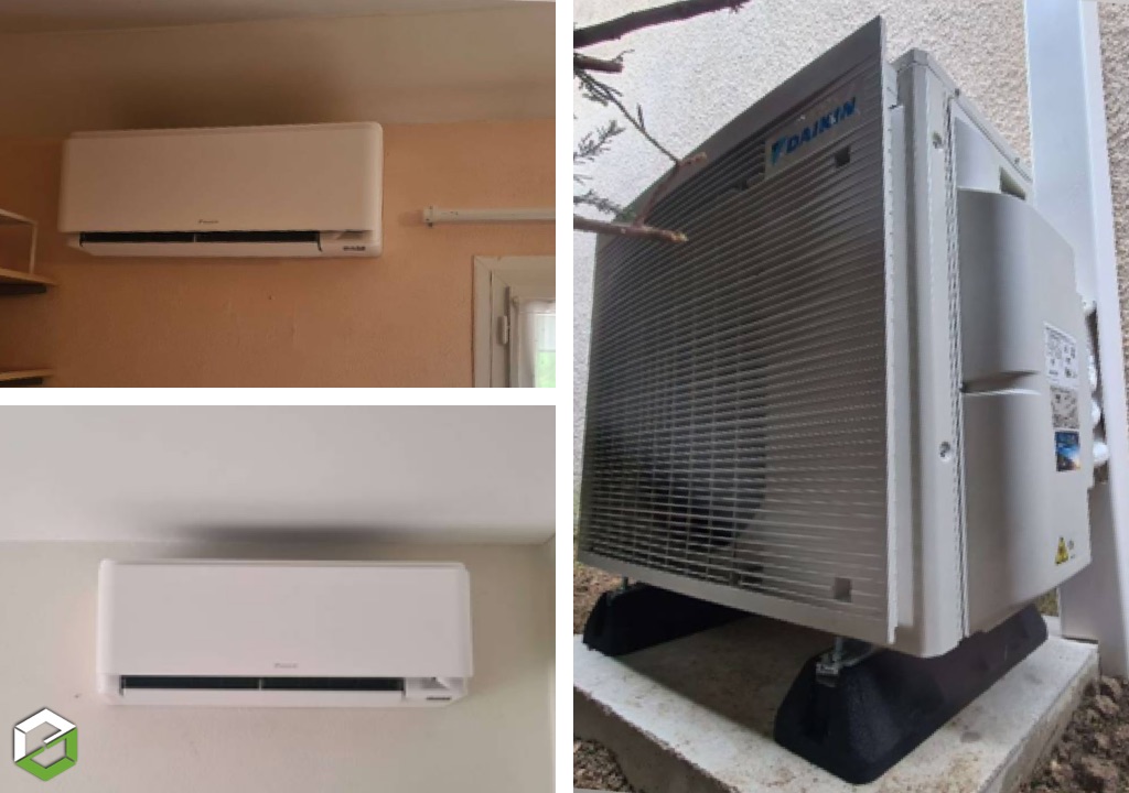 Consultez la chantier : installation d'une climatisation daikin stylish – 5 splits