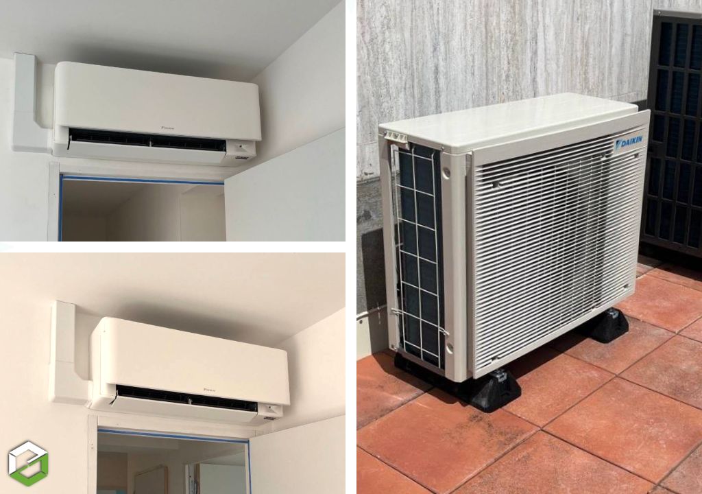 Installation climatisation Daikin Stylish – 4 splits RGE