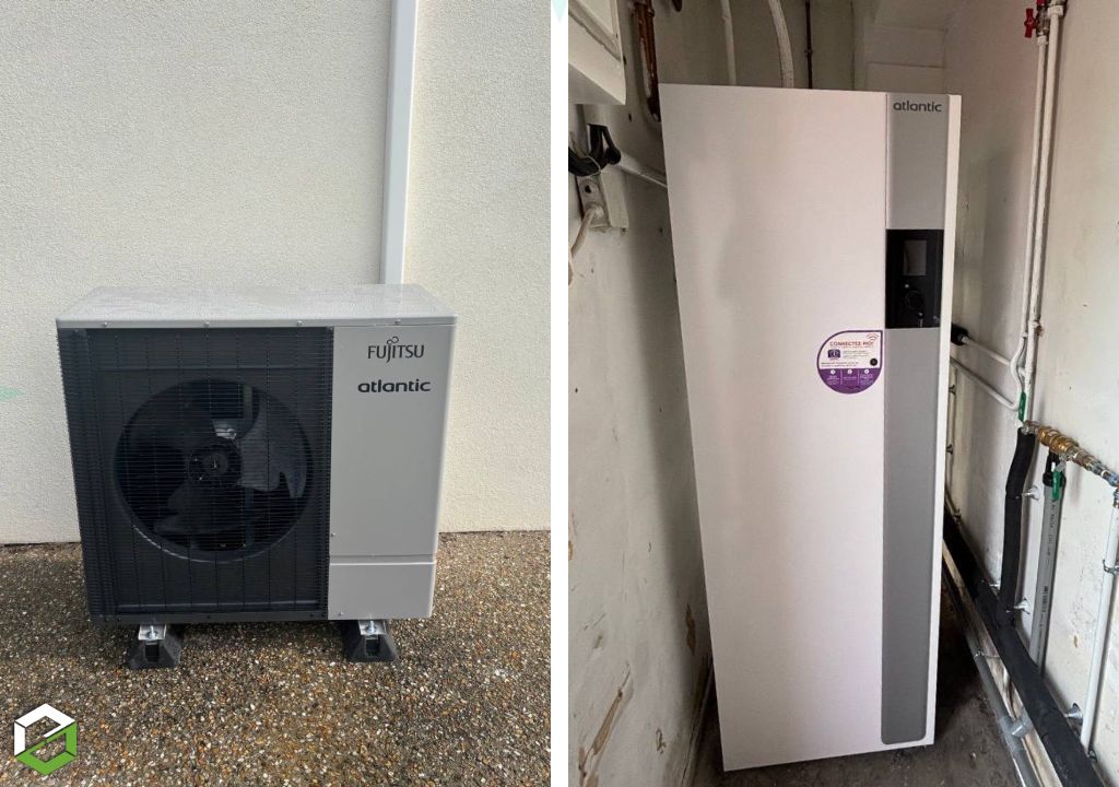 Installation d’une pompe à chaleur ATLANTIC ALFEA EXCELLIA DUO AI9 