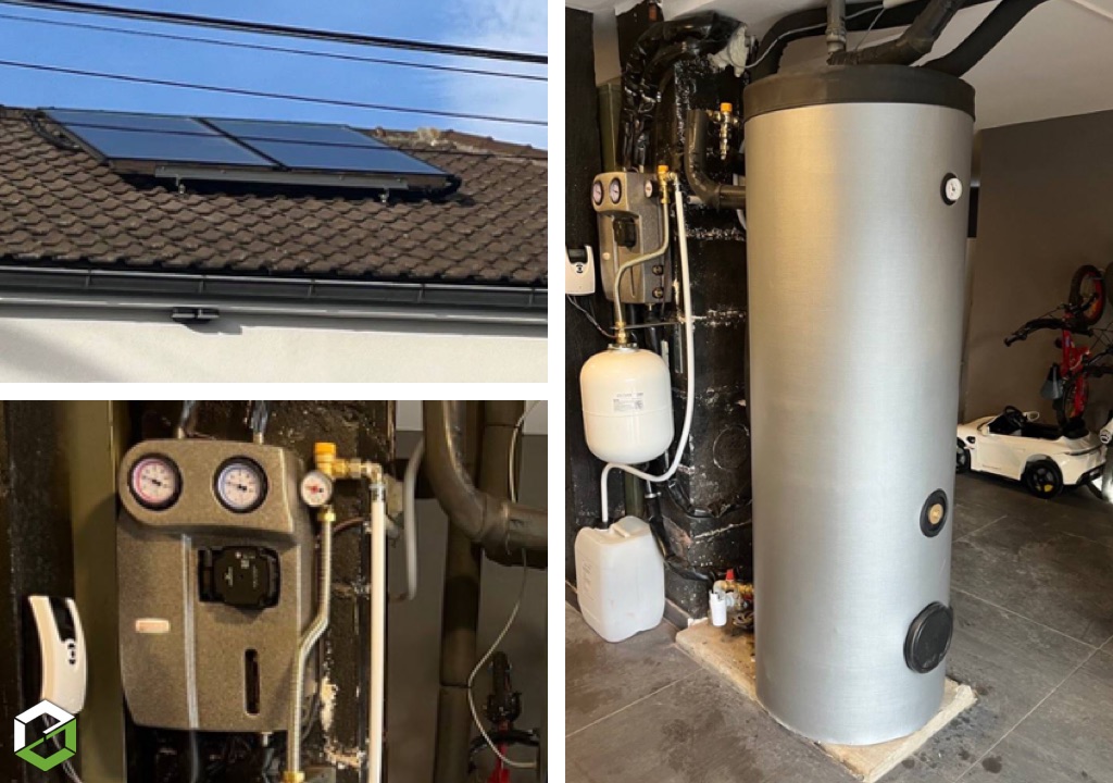Installation d’un Chauffe-eau Solaire Individuel SYRIUS-SOLAR
