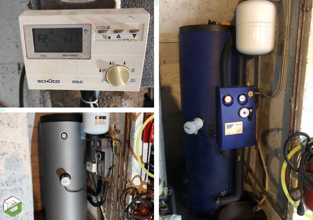 remplacement d’un ballon de chauffe-eau solaire individuel syrius et remise en service cesi