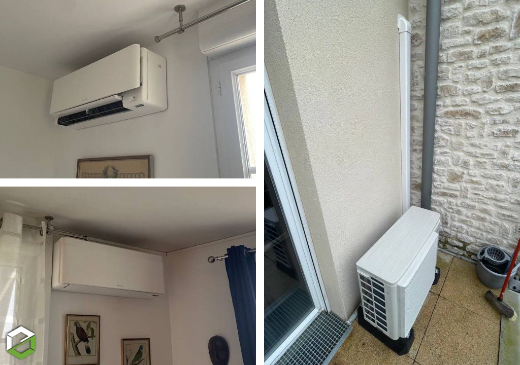 Consultez la chantier : installation climatisation daikin 
