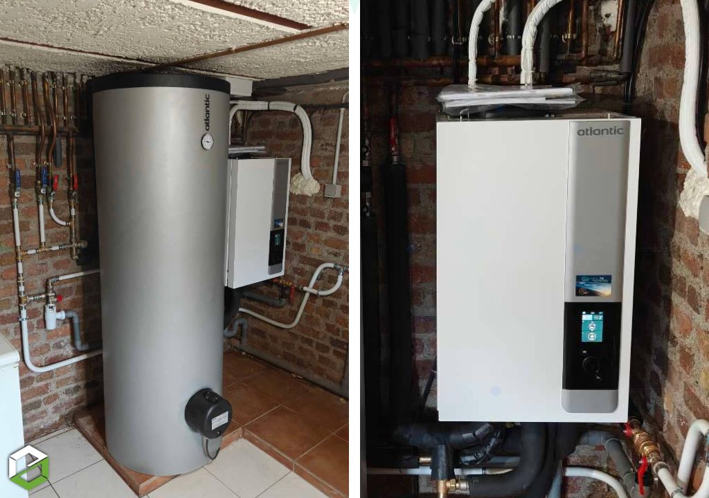 Installation Pac de marque ATLANTIC Alfea Excelia S Duo 9