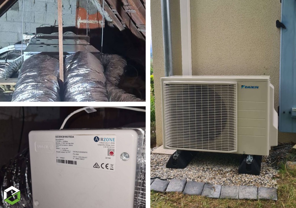 installation climatisation daikin gainable
