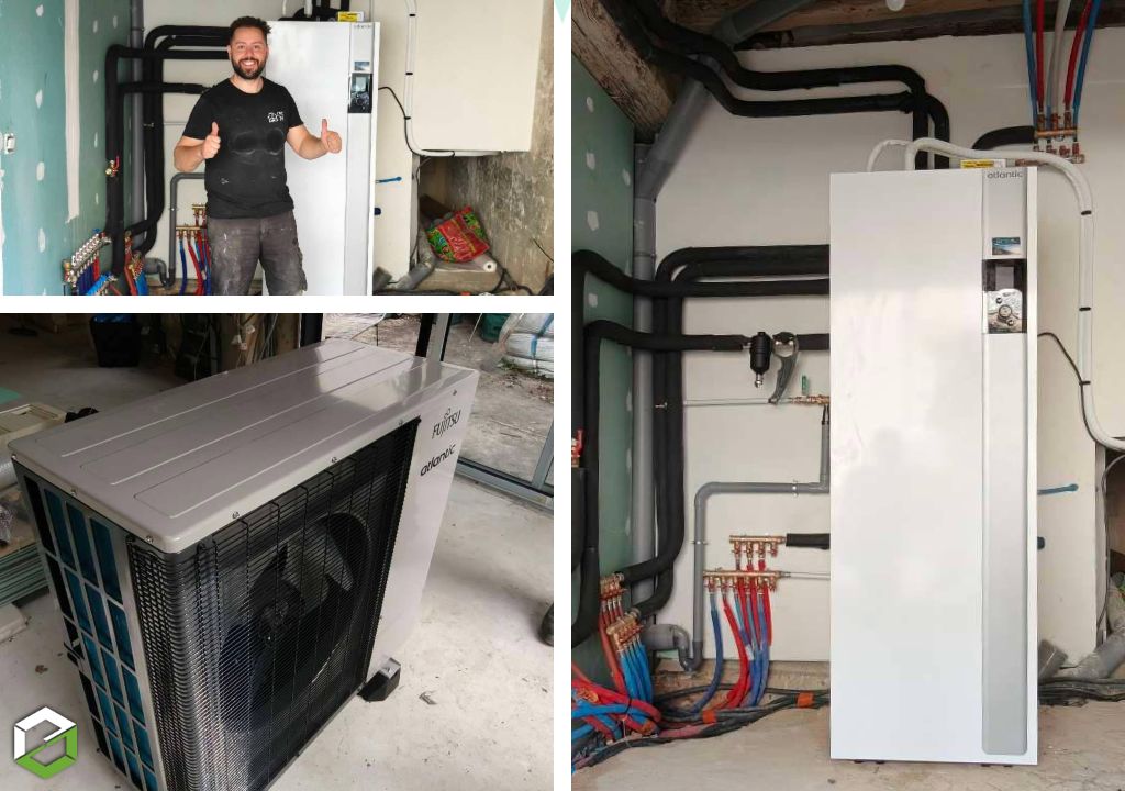 Faire installer une pompe à chaleur ATLANTIC ALFEA EXCELLIA S DUO 9