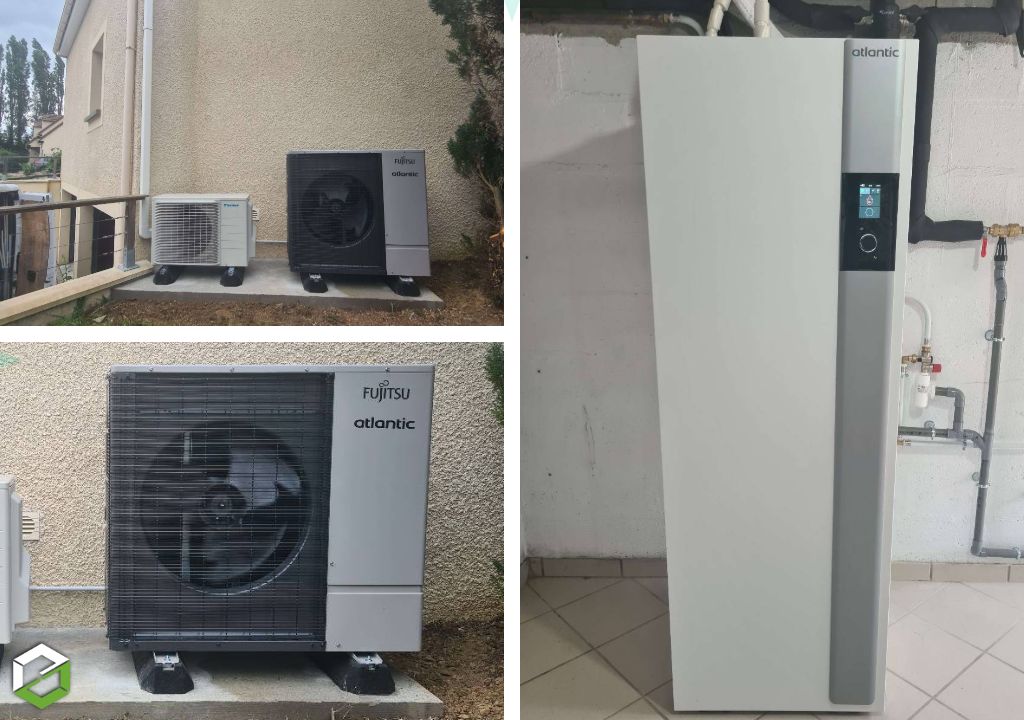 installation d'une pac atlantic alfea excelia s9 duo