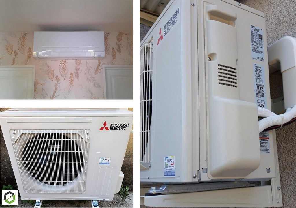 installation climatiseur mitsubishi electric