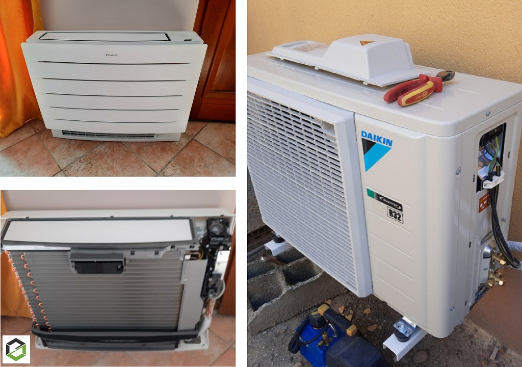 mise en service climatiseur mono split daikin