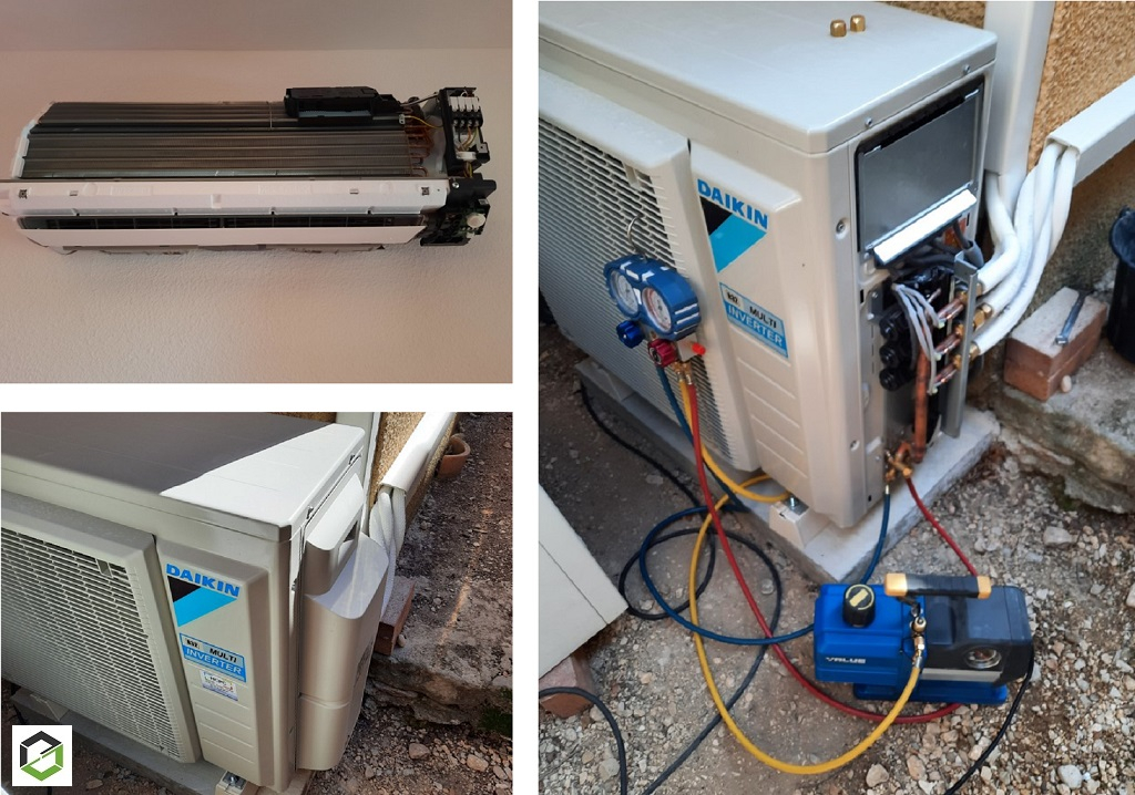 mise en service climatiseur multi-split daikin