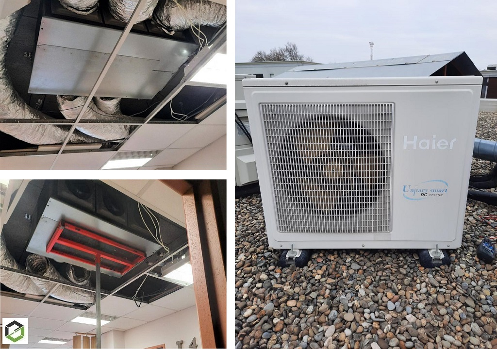 Consultez la chantier : remplacement climatiseur gainable