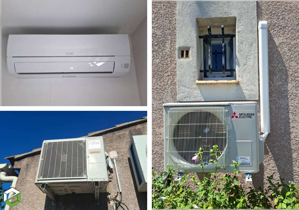remplacement d'une climatisation hors-service par une climatisation rÉversible mitsubishi electric - entreprise rge