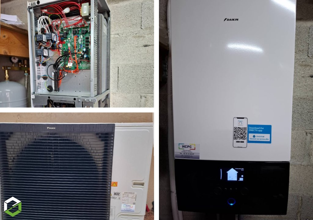 Consultez la chantier : entretien annuel pompe à chaleur daikin altherma