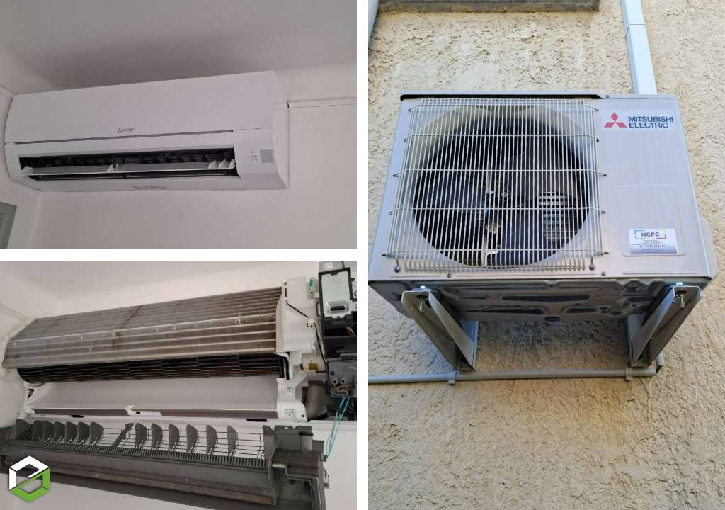 Consultez la chantier : maintenenance climatisaseur mitsubishi electric