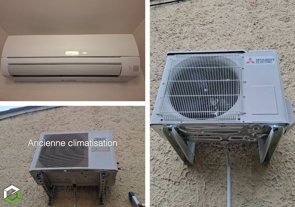 Consultez la chantier : remplacement d'un climatiseur par  une climatisation rÉversible mitsubishi electric - entreprise rge