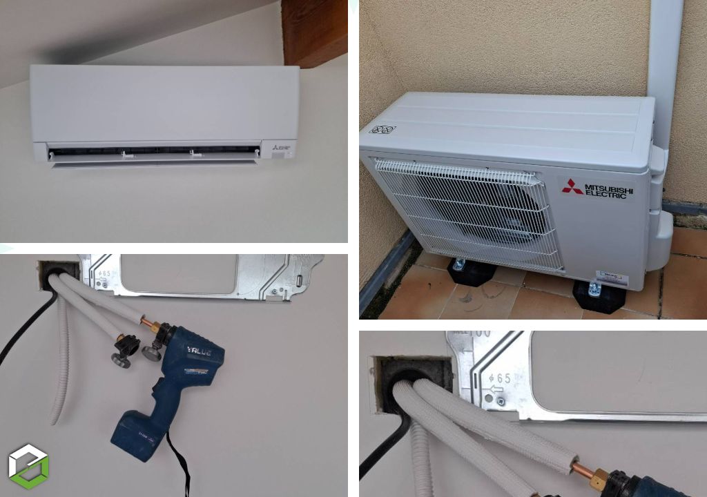 installation climatiseur mitsubishi electric rge qualipac