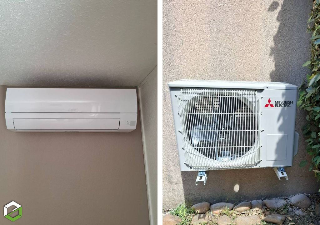 Consultez la chantier : pose et mise en service climatiseur mitsubishi