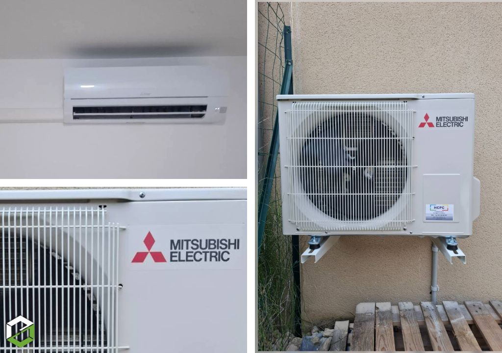 installation et mise en service d'une climatisation mitsubishi electric